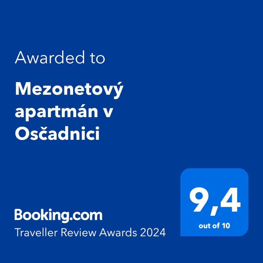 Mezonetovy Apartman V Oscadnici Oscadnica Dış mekan fotoğraf